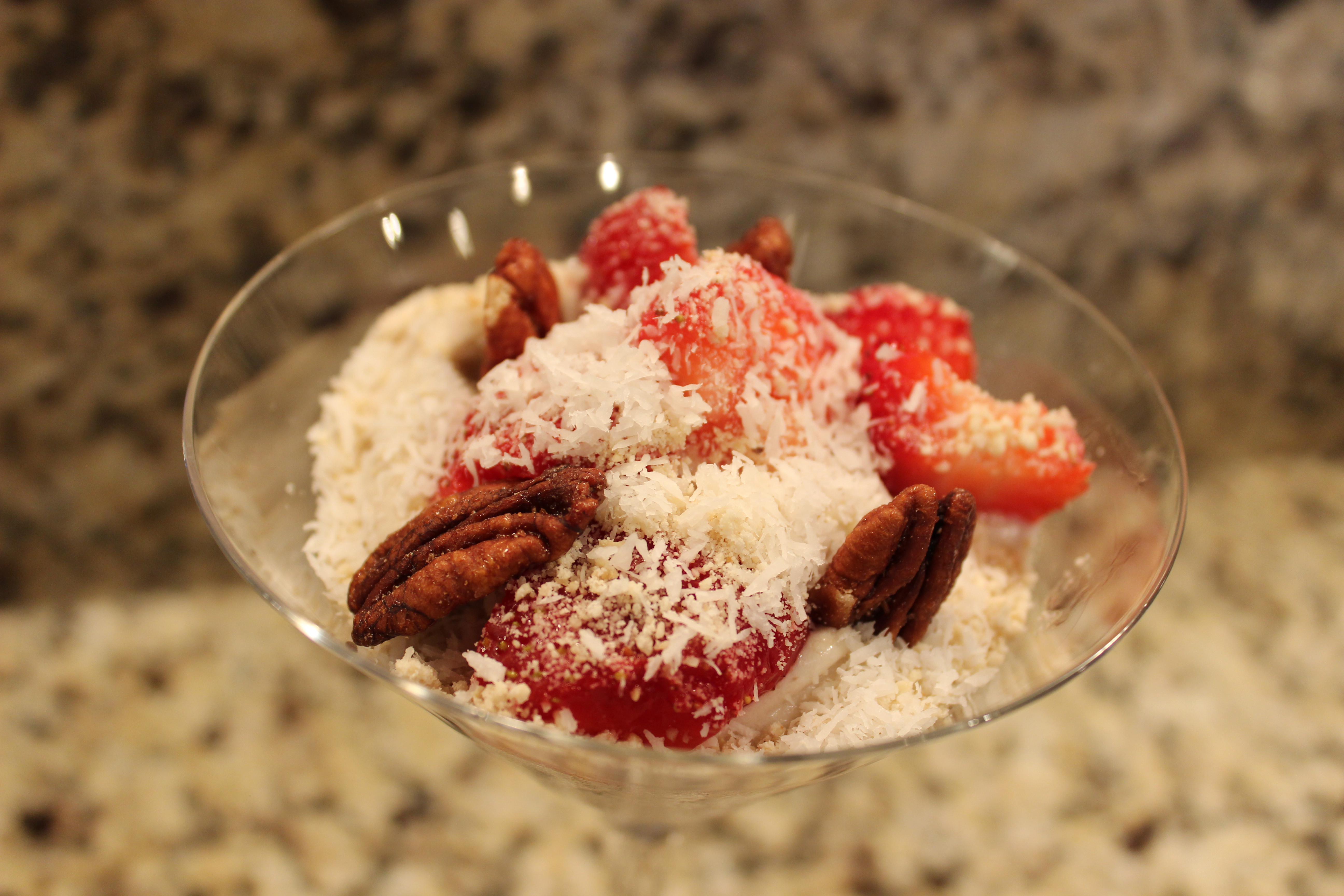 Guilt-Free Banana Coconut Blender Ice cream