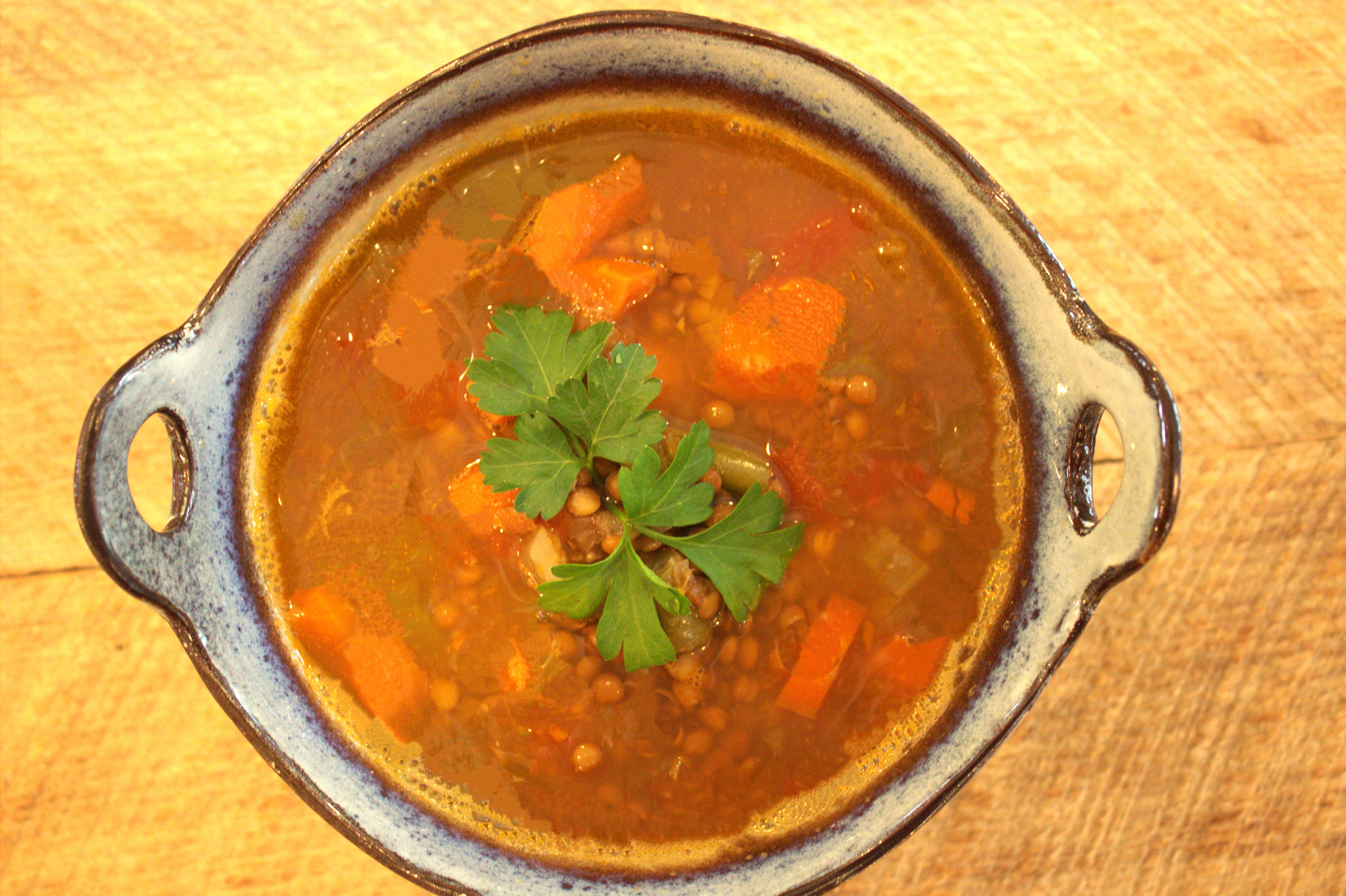 Vibrant Veggie Lentil Soup